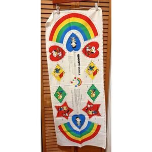 Peanuts Snoopy Mobile for BABY Cut And Sew Fabric Panels Vintage UNCUT New